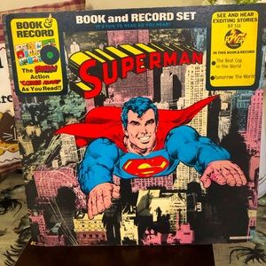 🥳 1976 VTG. SUPERMAN HARD COVER COMIC-BOOK